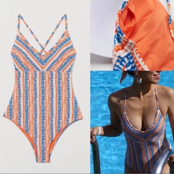 H&M Other - New Lemlem x H&M One Piece Bathing Suit size S